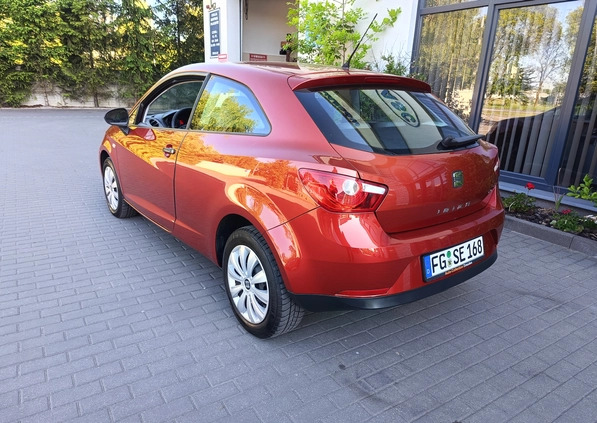 Seat Ibiza cena 15999 przebieg: 139077, rok produkcji 2009 z Łaziska Górne małe 301